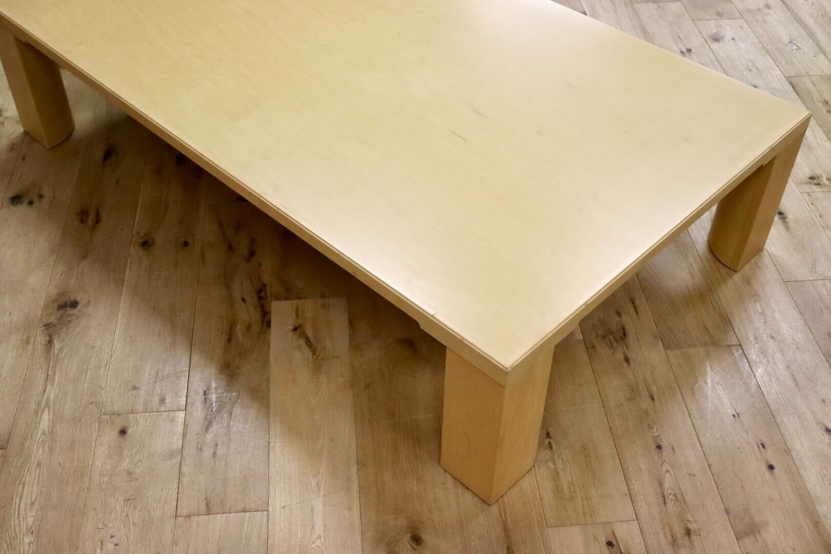 GMFK843H○天童木工 / Tendo T-2573 メープル材 センターテーブル 座卓