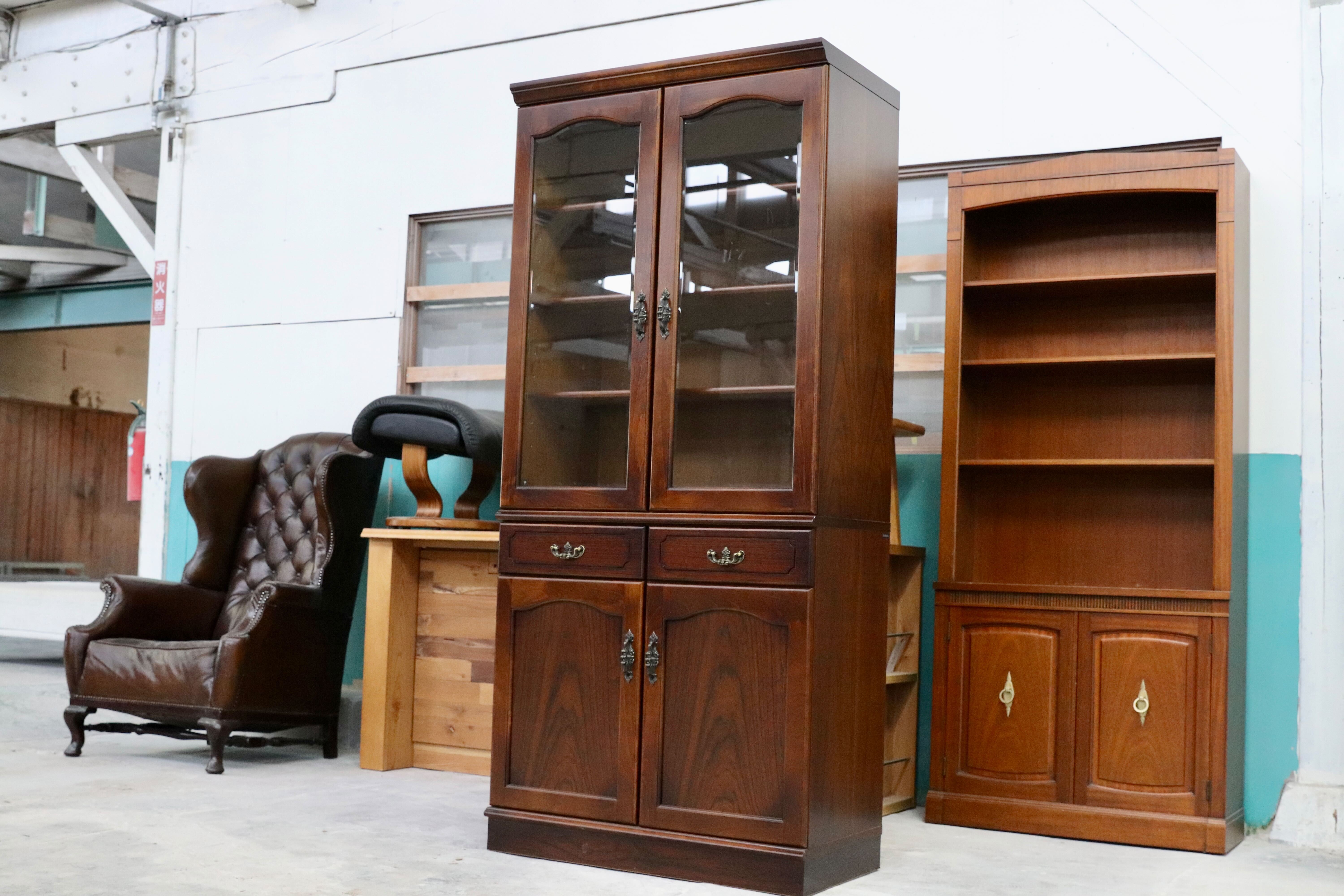 カリモク/karimoku コロニアル カップボード 122cm 食器棚 カリモク