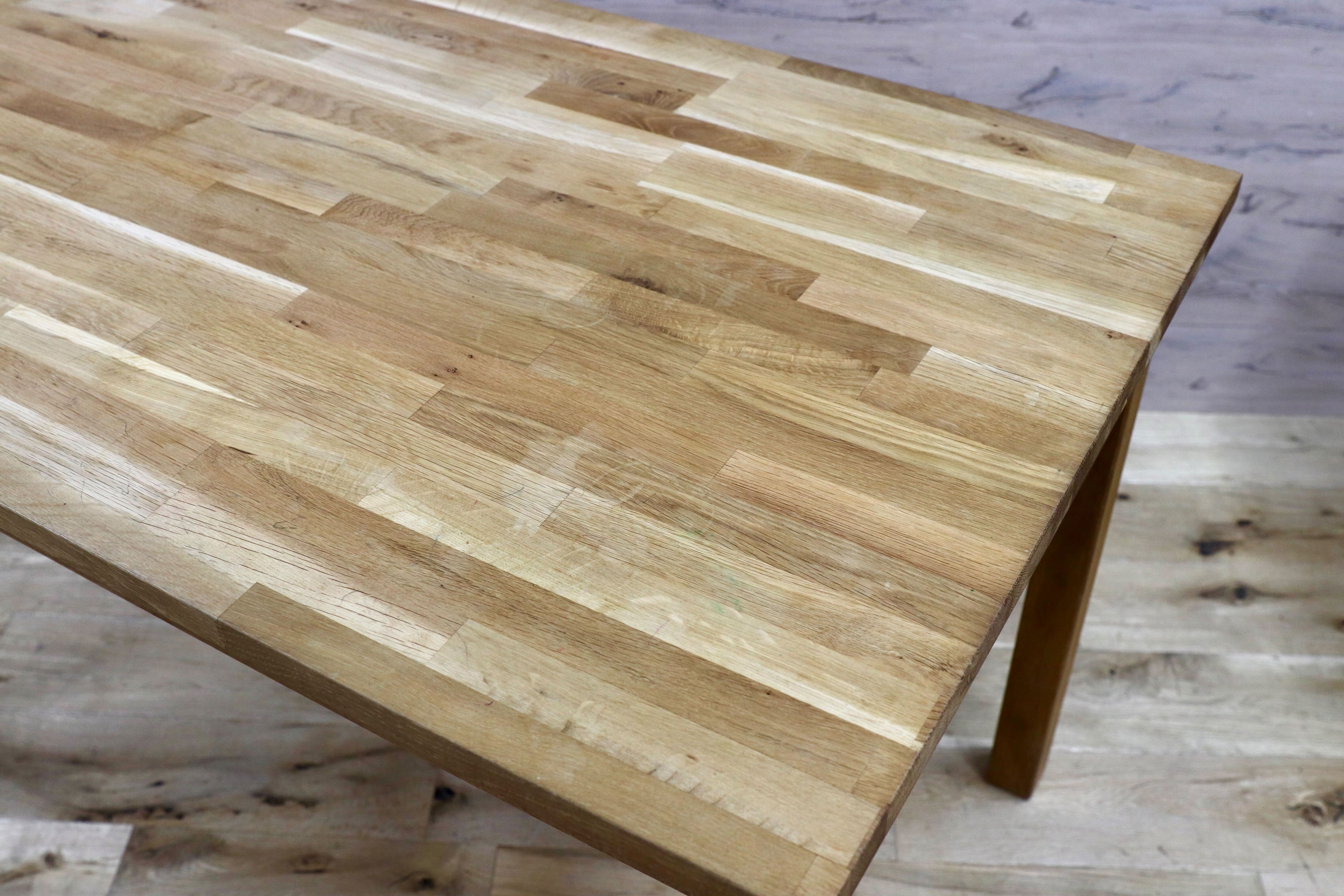 GMHK91○IKEA / イケア EKENSBERG オーク無垢材 ダイニングテーブル