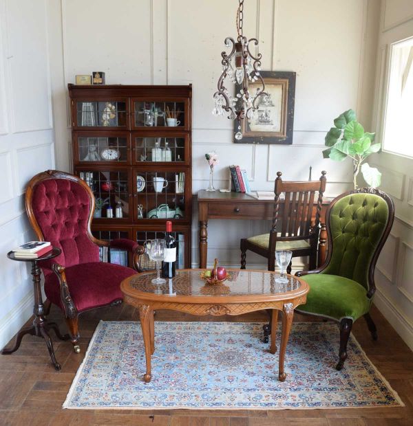 1890年代のイギリスで見つけたアンティークナーシングチェア(q-384-c