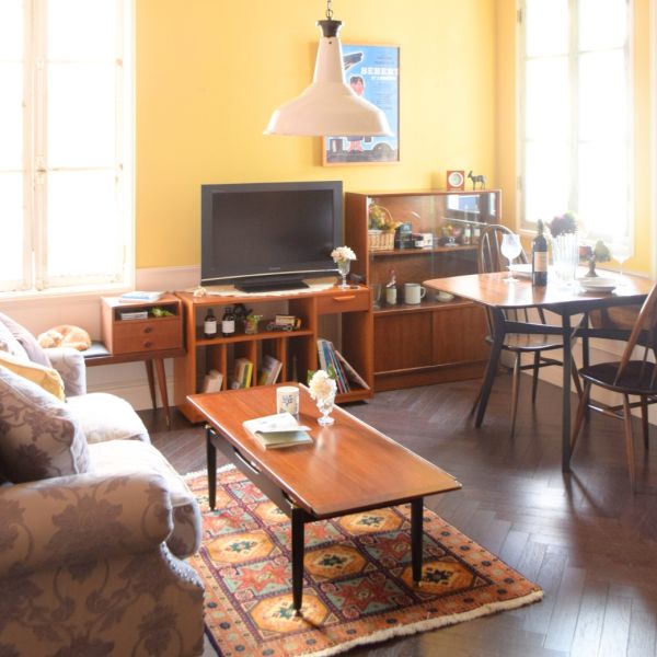 アーコールのクエーカーチェア（アップルチョコ色）(ear-2-p