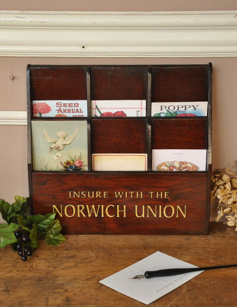 1930年代のアンティーク レターラック(k-656-z)｜アンティーク雑貨