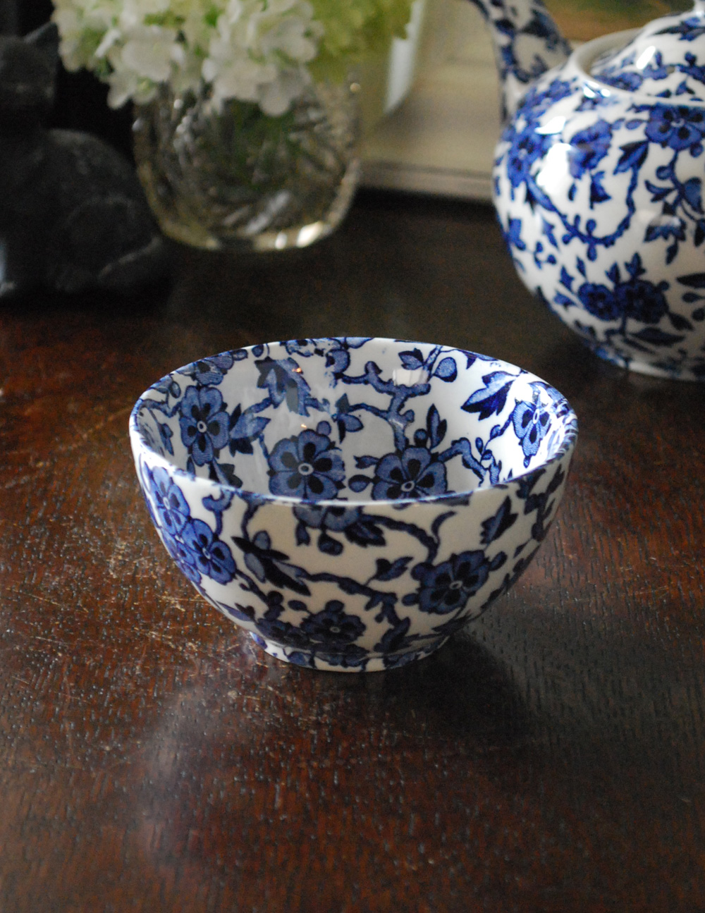 英国輸入雑貨 バーレイ社のシュガーボウルS（ブルーアーデン）(n1-199