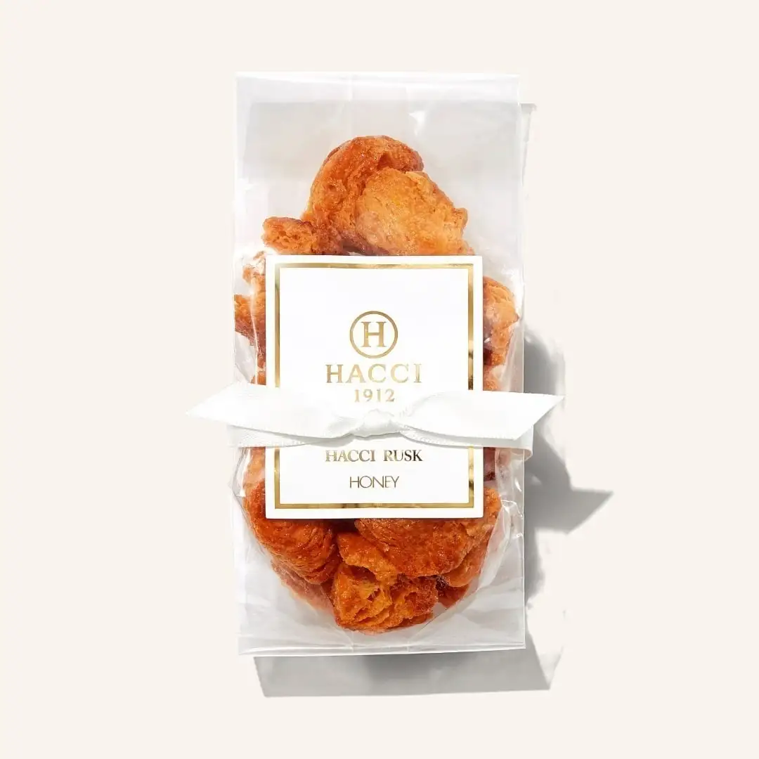 予約】桐箱ドリンクセット（はちみつ飲料、はちみつ、ラスク）｜HACCI