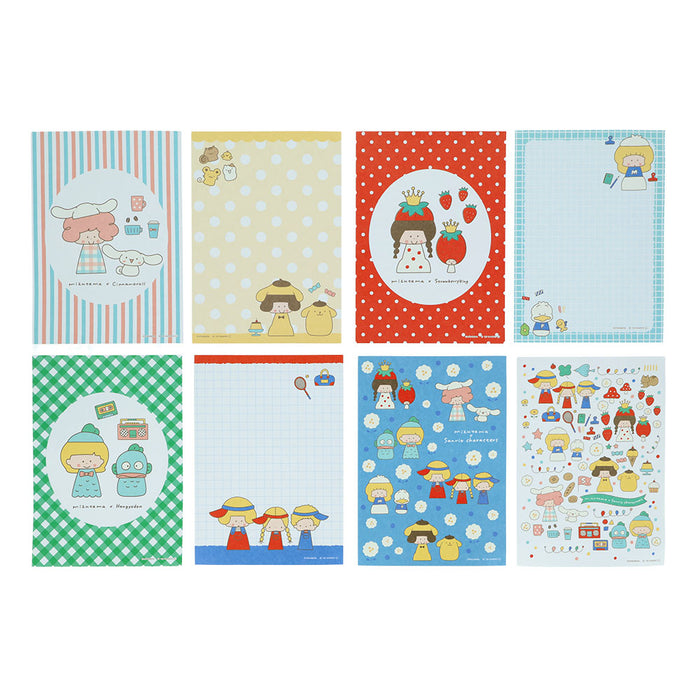 mizutama×サンリオキャラクターズ 第2弾 メモ B7 ミックス | 八文字屋