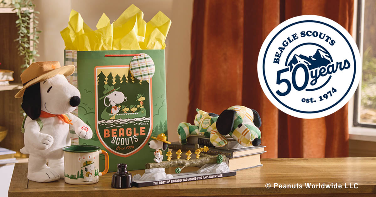 Peanuts™「ビーグル・スカウト」50周年記念！ スヌーピーと一緒に