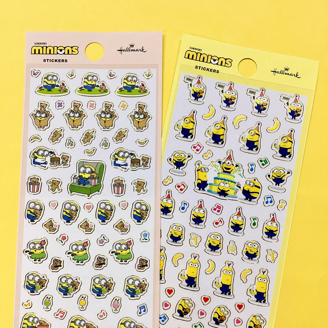 ミニオンズ ボブ＆ティム【フチドリシール】｜日本ホールマーク公式