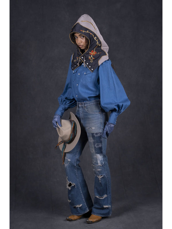 Kapital Satin Western Balaclava – HARUYAMA