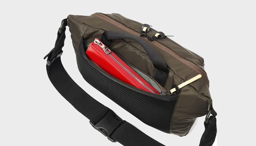 公式】 DSBK スリングバッグ、ボディバッグ 高密度ナイロンツイル