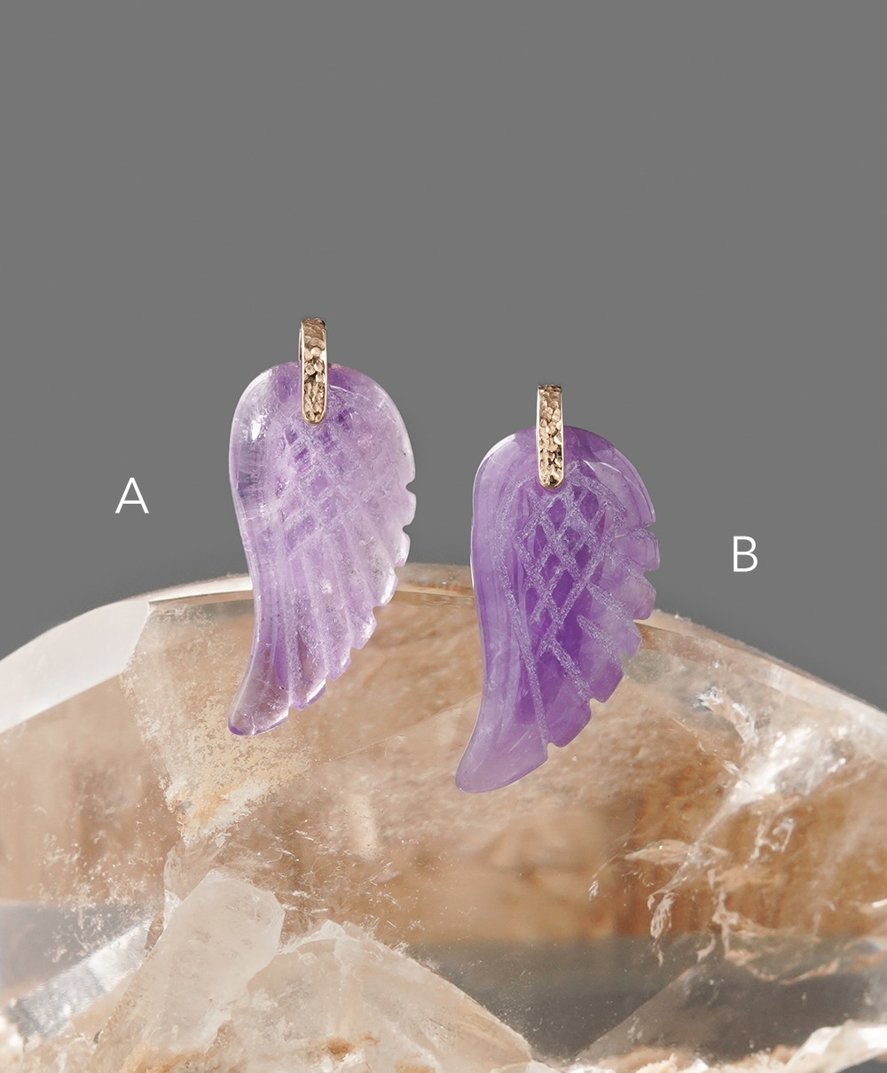 Hariqua ハリックァ アメシスト チャーム k18 【公式通販】