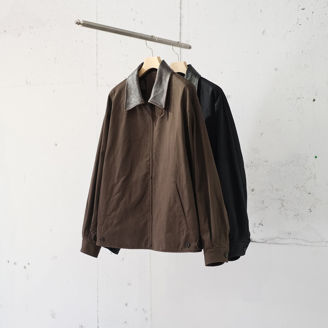 ssstein 26SS / SULFUR DYED BRUSHED CHINO ZIP JACKET - Harmonia公式