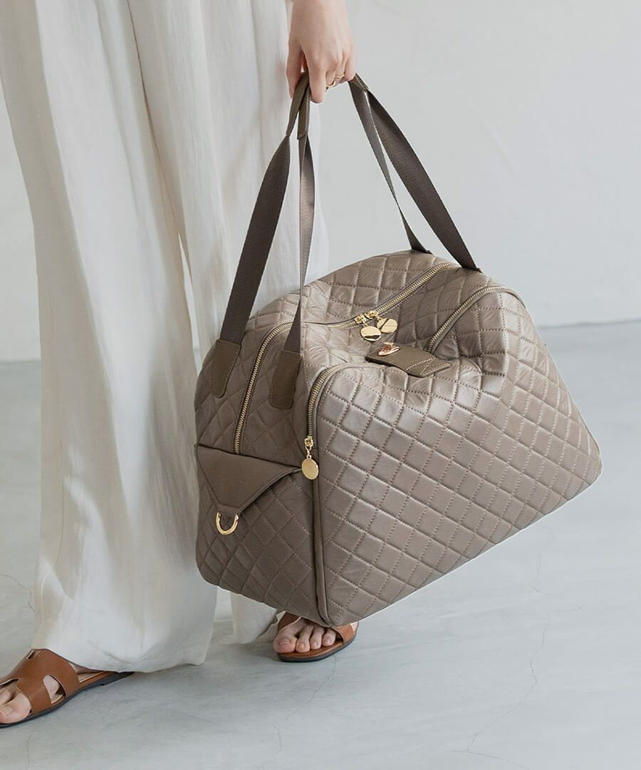 Loche Quilted Boston Bag ロシェキルティングボストン LLサイズ【第2