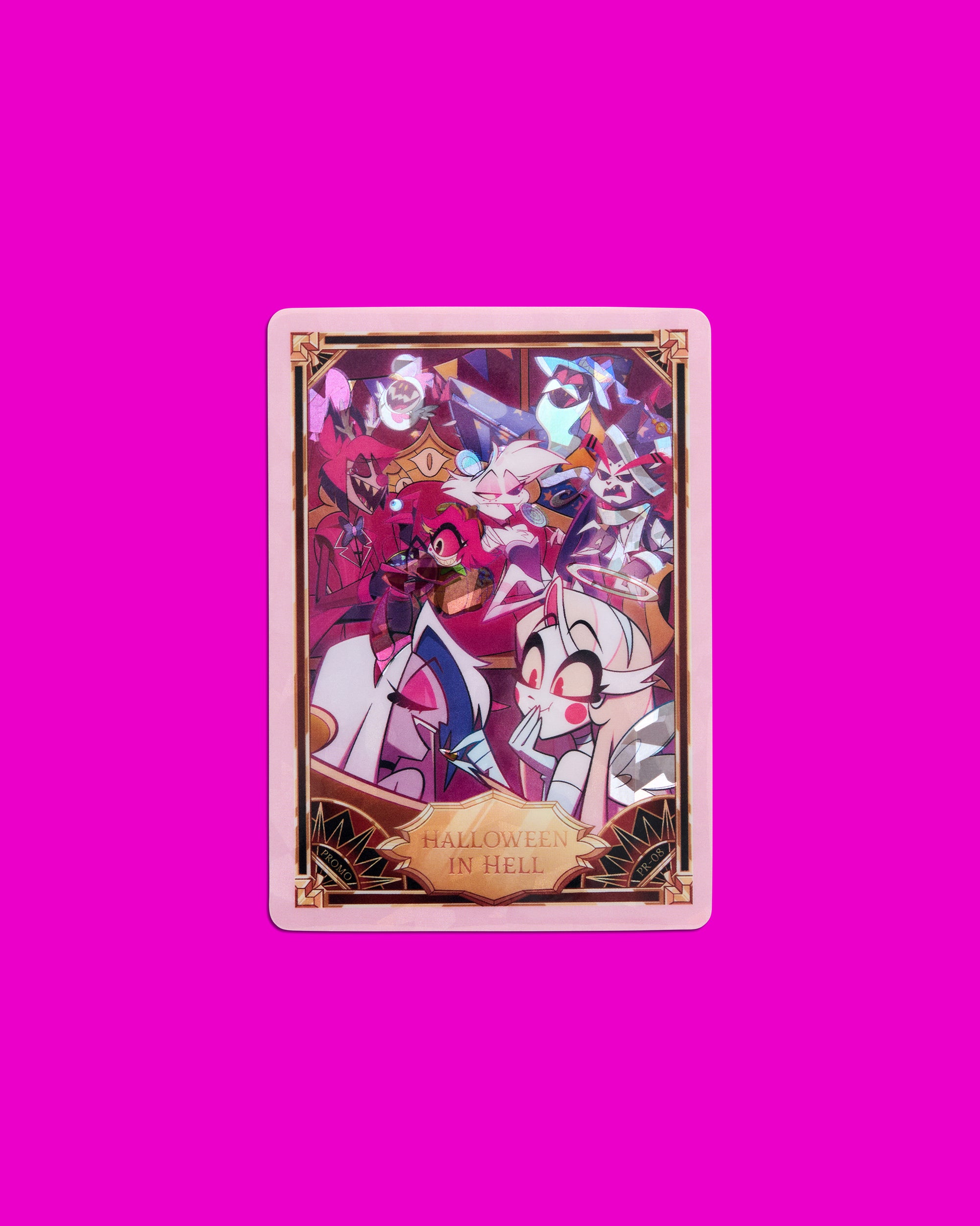 Hazbin Hotel Trading Cards Halloween in Hell Cracked Ice Promo