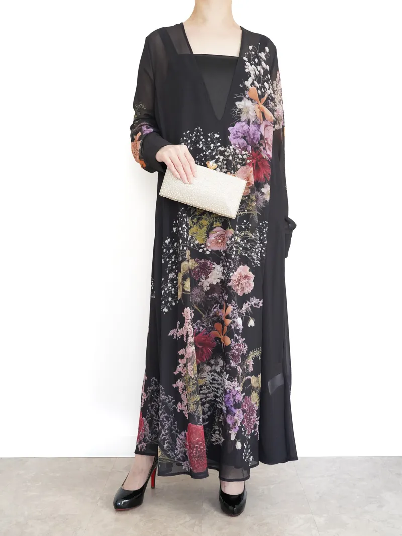 Ameri VINTAGE（アメリ ヴィンテージ）UND 2WAY DARIA V NECK DRESS