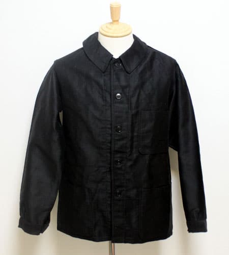 新品] 60's フランス製 デッドストック ブラックモールスキン ワーク
