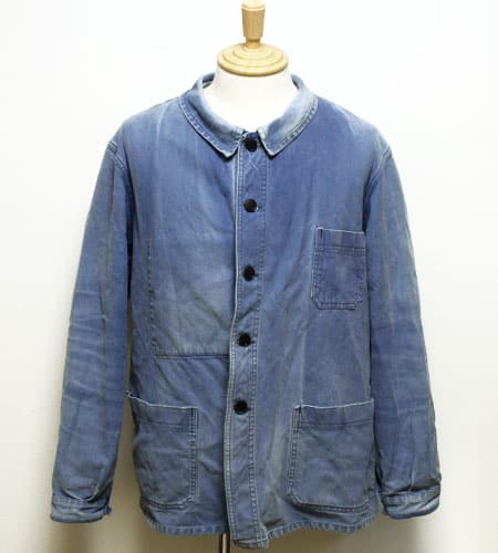 古着/USED] 50's フランス製 フレンチ モールスキン ワークジャケット