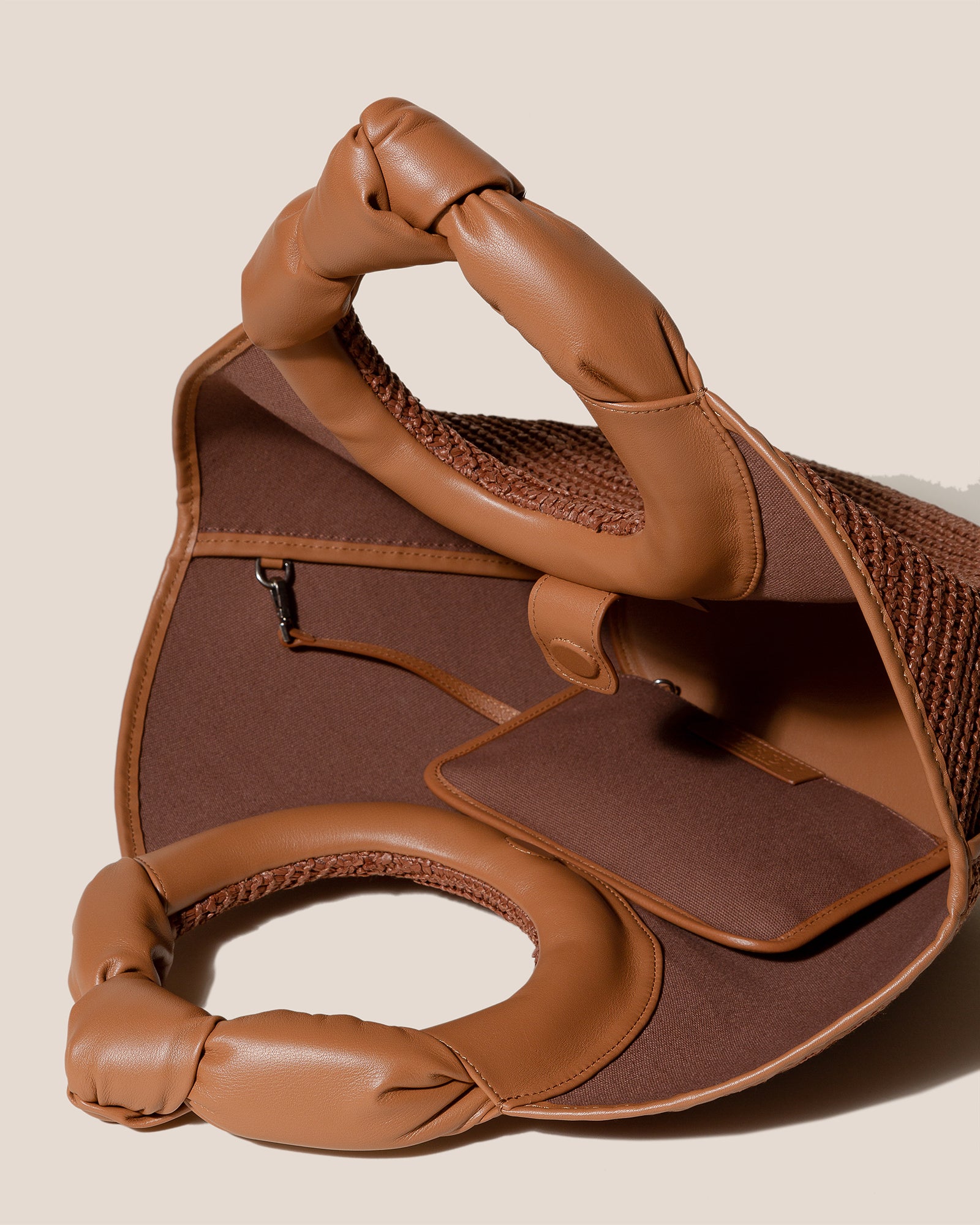CASTELL RAFFIA - Knotted-handle Tote Bag – Hereu Studio