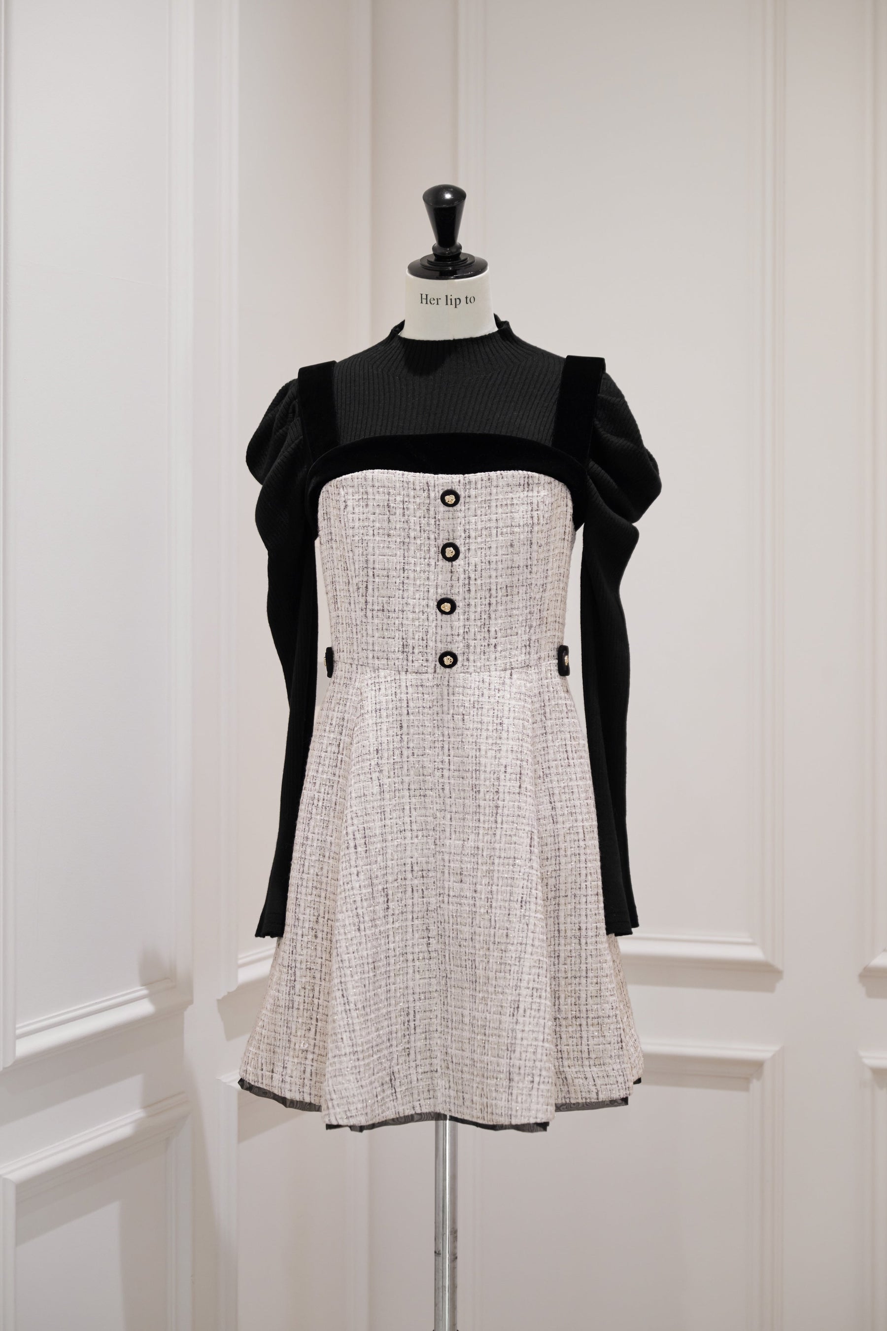 Margaux Tweed Mini Dress