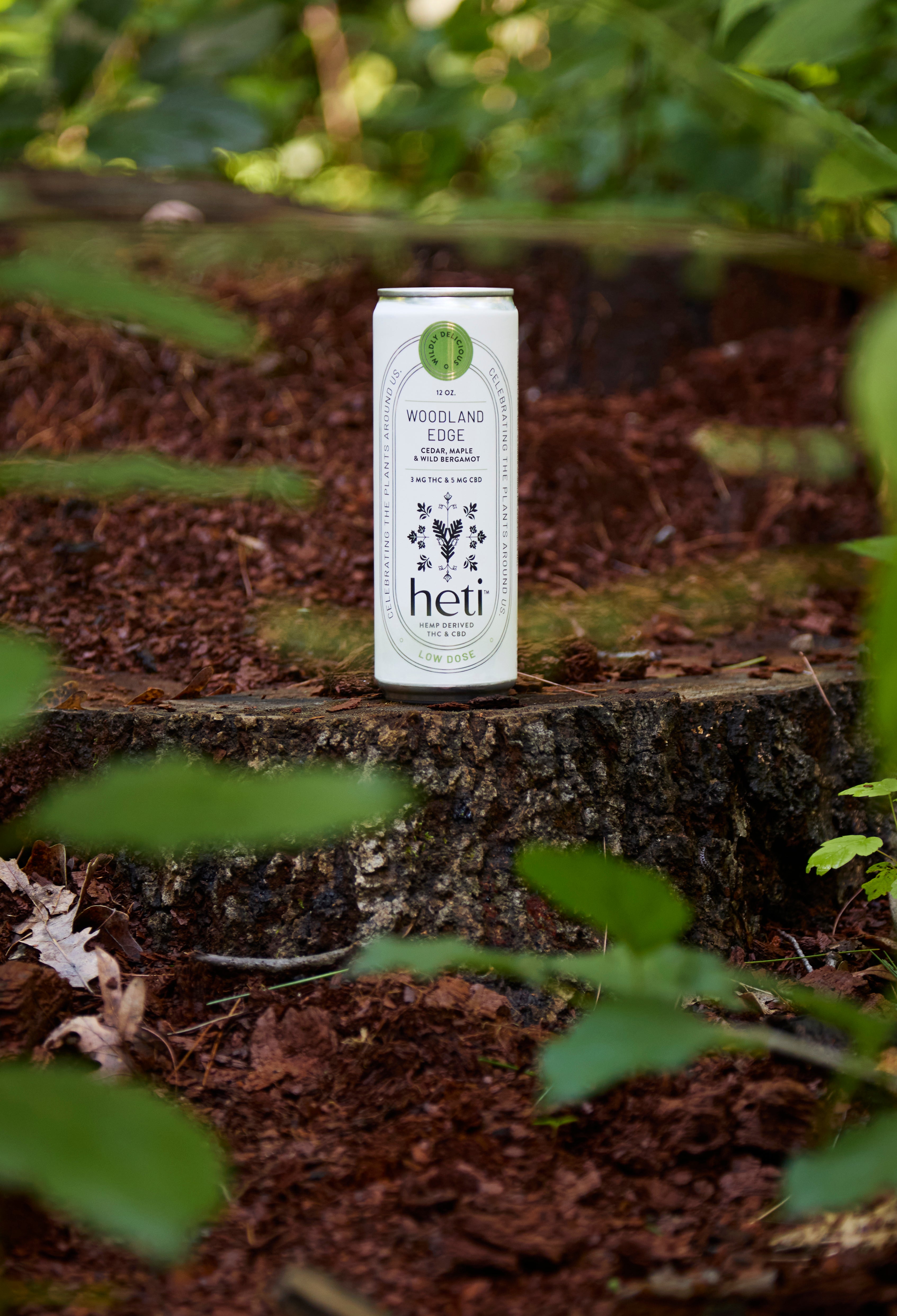 Woodland Edge | Maple & Cedar | CBD THC Infused Drink by Heti