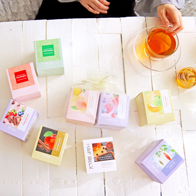 選べるノンカフェインティー20包入りBOX2個ギフトセット Giftset H&F