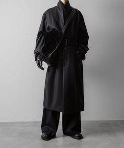 ssstein / シュタイン】LAY CHESTER COAT - DARK CHARCOAL | 公式通販