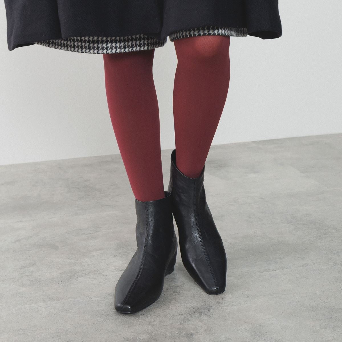 再値下げ】インヒールショートブーツ/554416