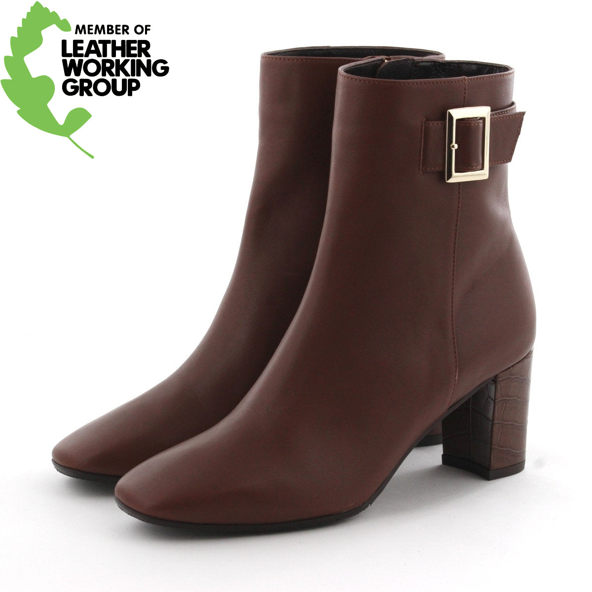 SALE】ベルトバックルヒールブーツ/631410