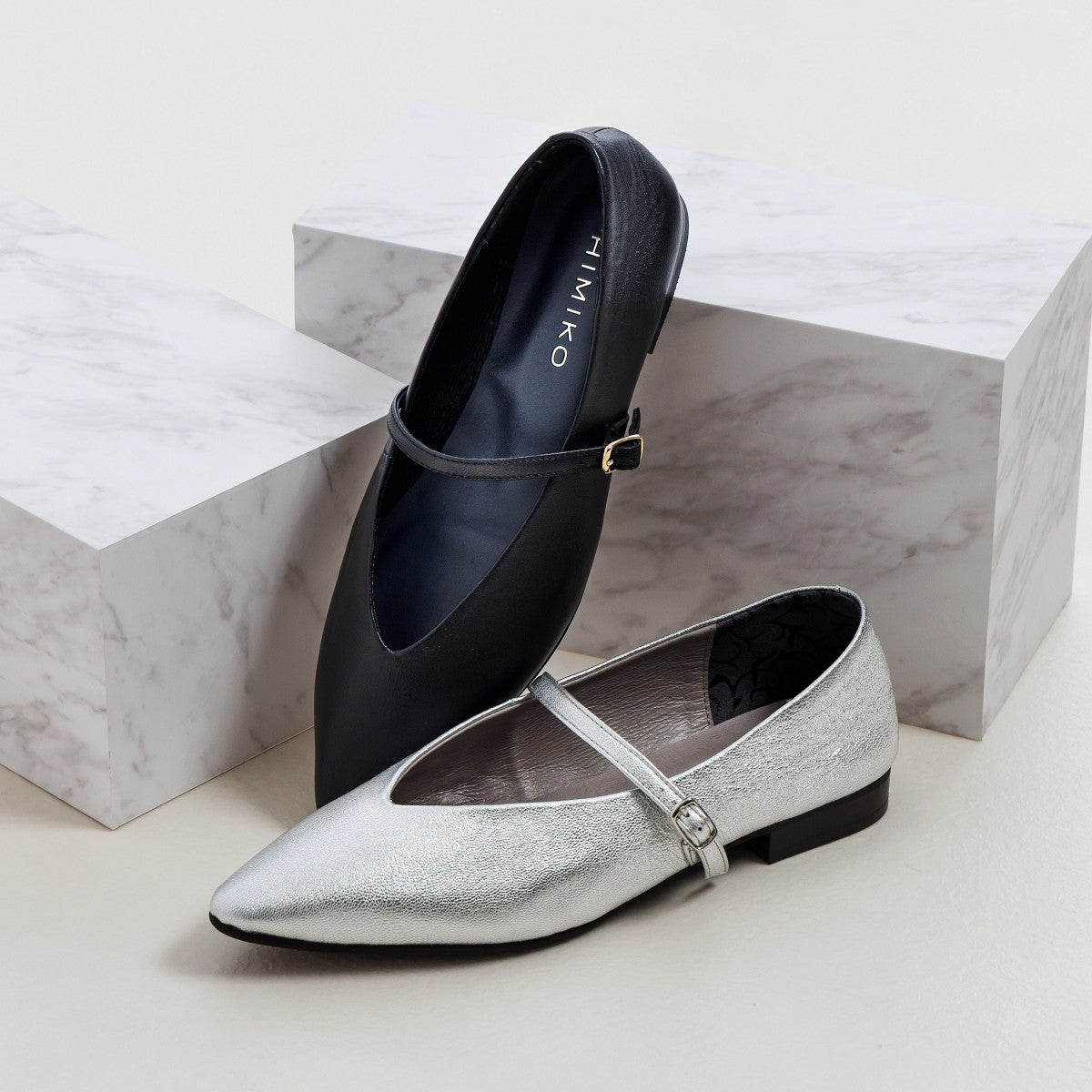 26SS新色追加】メリージェーンフラットパンプス/641307