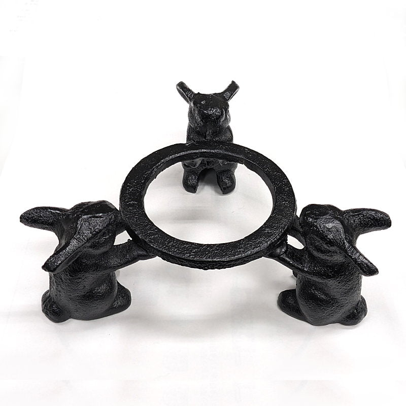 うさぎ五徳（鋳物） – 【火鉢専門通販ショップ】火鉢.shop 増田屋