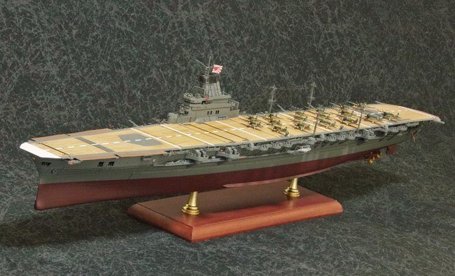 模型誌作例93】1/350航空母艦「大鳳」後編＆完成写真 – 艦船模型製作