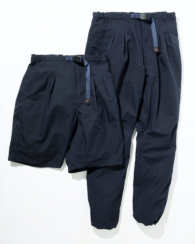nonnative × GRAMICCI 「WALKER EASY PANTS & SHORTS」快適な着心地に