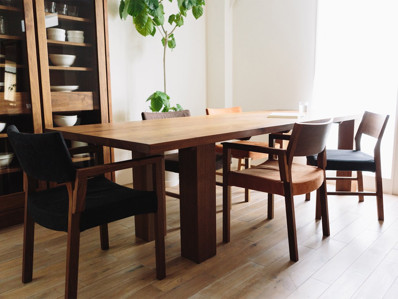 ANIMA ウッドダイニングテーブル2way - 広松木工