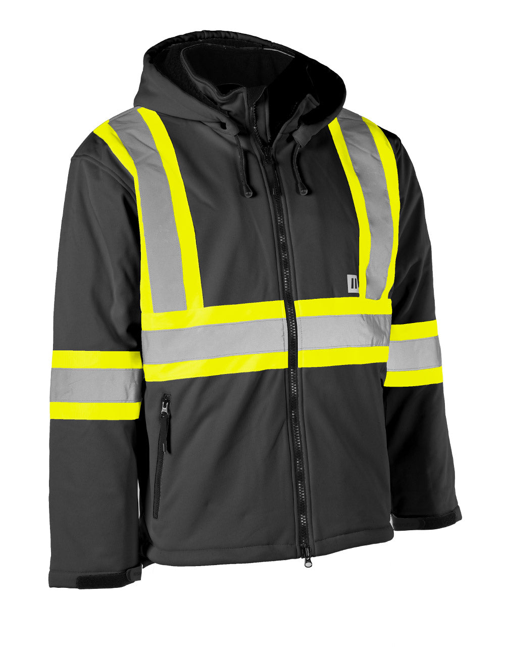 Forcefield Hi Vis Sherpa Softshell Winter Safety Jacket – Hi Vis