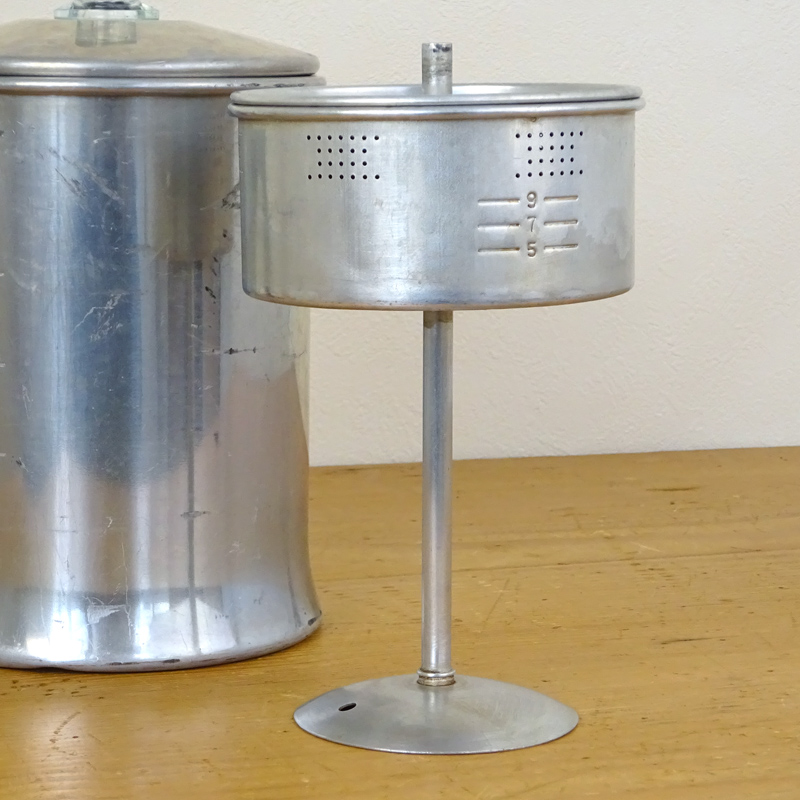 ヴィンテージ アルミ パーコレーター | アンティークショップ Home