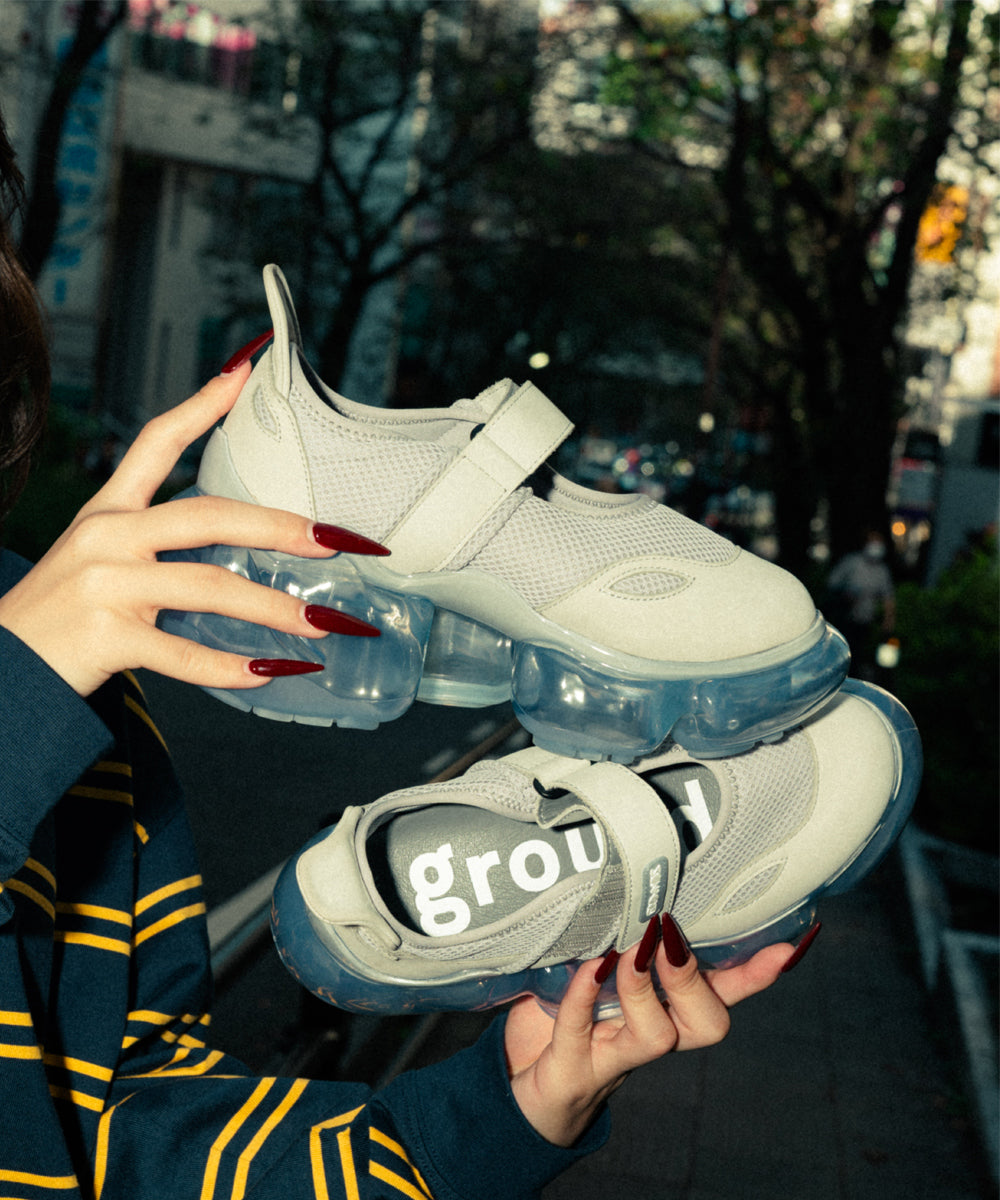 grounds - MOOPIE MARY JANE GRAY/ICE GRAY 【472】 – HOMEGAME TOKYO