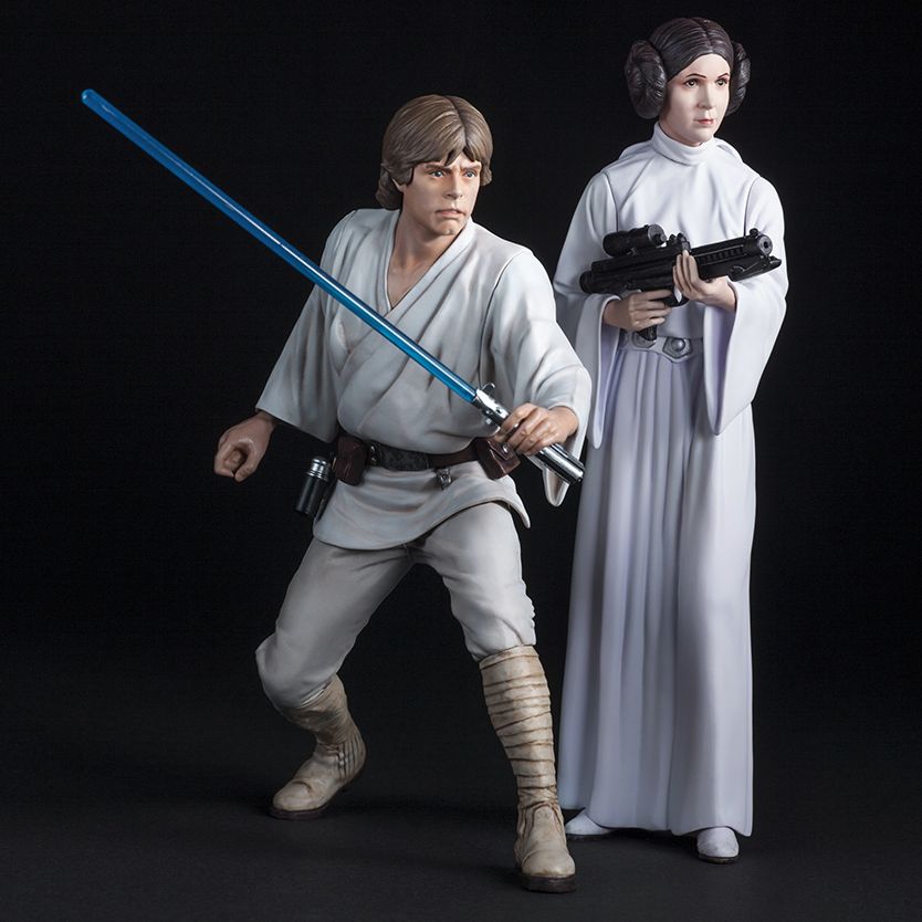 ルークとレイア姫がARTFX+からセットでフィギュア化！ | 電撃ホビーウェブ