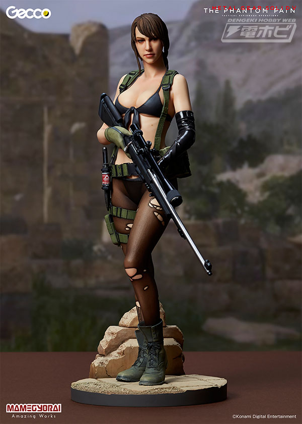 メタルギア』より、美しきスナイバー「クワイエット」登場！Gecco×豆