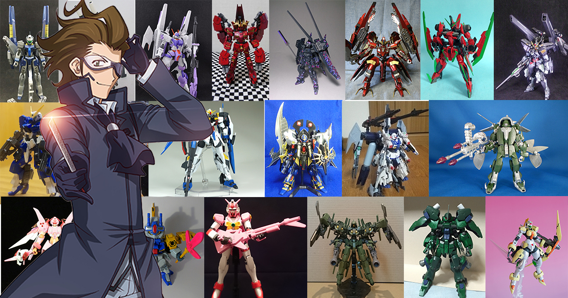 ガンダムビルドファイターズ連載】“オリジナルモビルスーツ選手権”一次