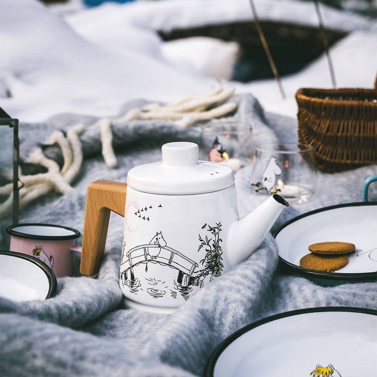 Moomin ムーミン Muurla ムールラ ホーローポット（Missing You / 1.6L