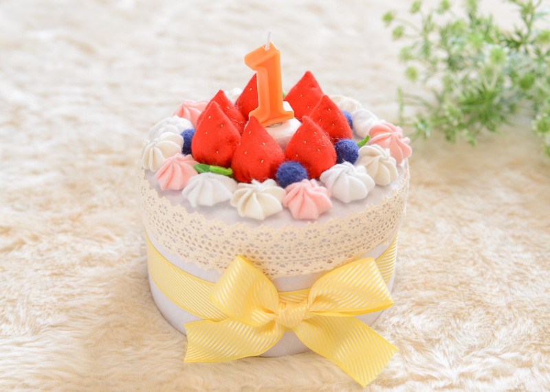 ハンドメイド☆フェルトケーキ | ほっこりCLIP