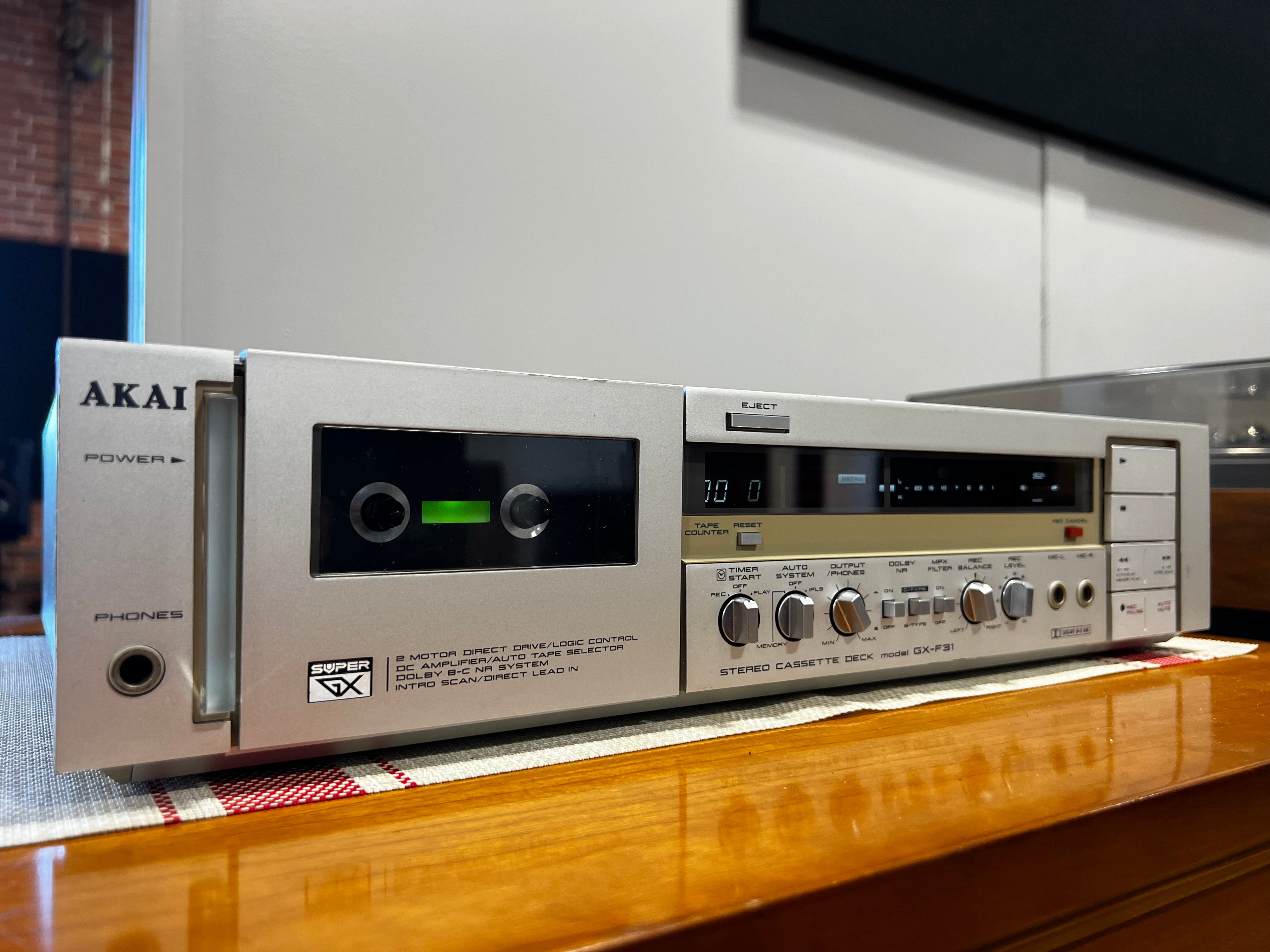 Akai GXF-31, 2-Motor Vintage Dolby Cassette - SOLD – Holt Hill Audio