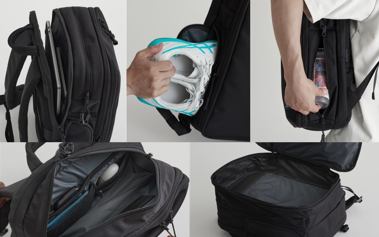 One mini｜毎日使って、そのまま旅へ。分割×圧縮で整うリュック