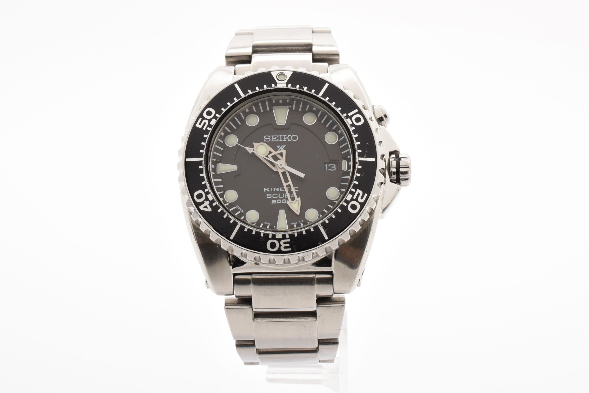 SEIKO 5M62-0BL0 KINETIC Divers SCUBA – Horizon Harbor Watches