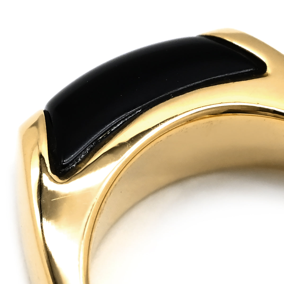 ブルガリ BVLGARI トロンケット イエローゴールド×ブラック チャーム