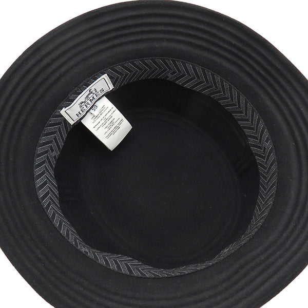 エルメス HERMES ダルトン バケットハット ブラック ウール #59 ハット