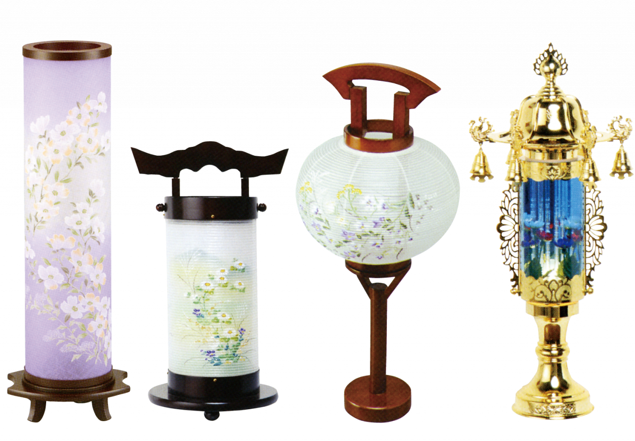 修縁堂】密教法具 摩宝珠燭台灯 供灯壇灯壇灯 宝珠壇灯一対 修縁堂