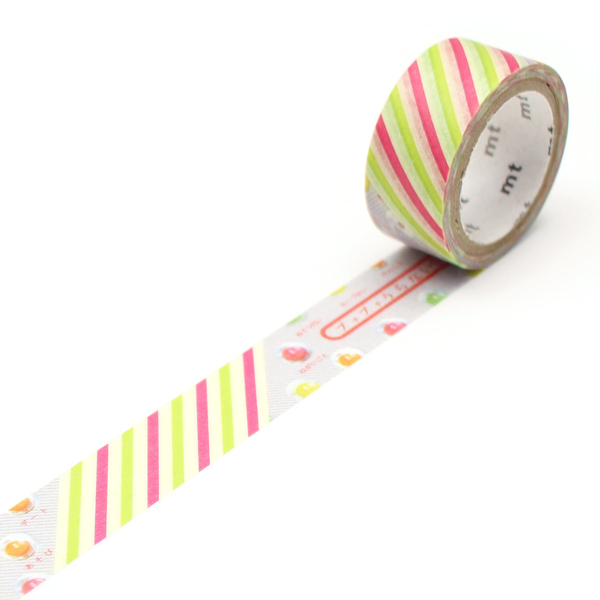 マスキングテープ mt 駄菓子 プチプチ占いストラップ 15mm×3m – ハウジー