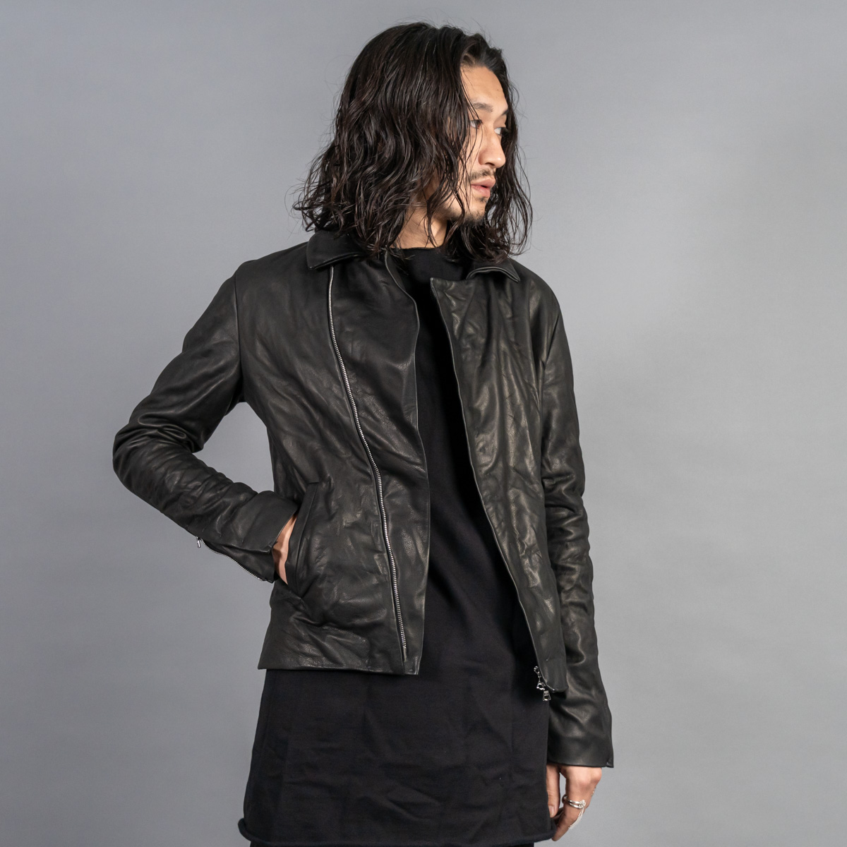 m.a+のレザーライダース | HUES 福岡セレクトショップ