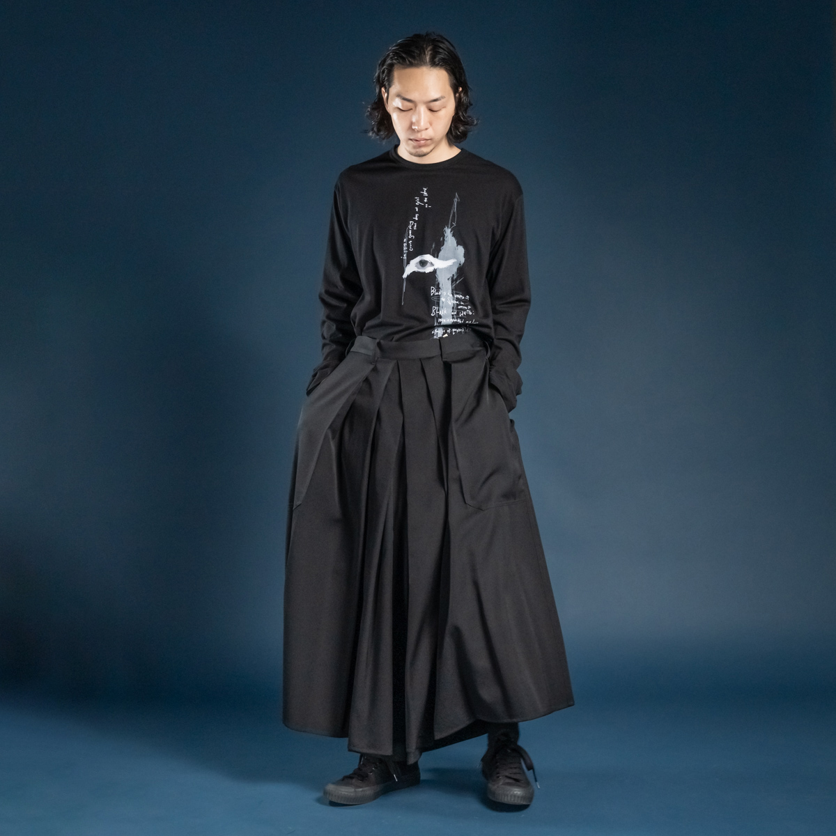 ヨウジヤマモト25AW ハカマパンツ | HUES 福岡セレクトショップ