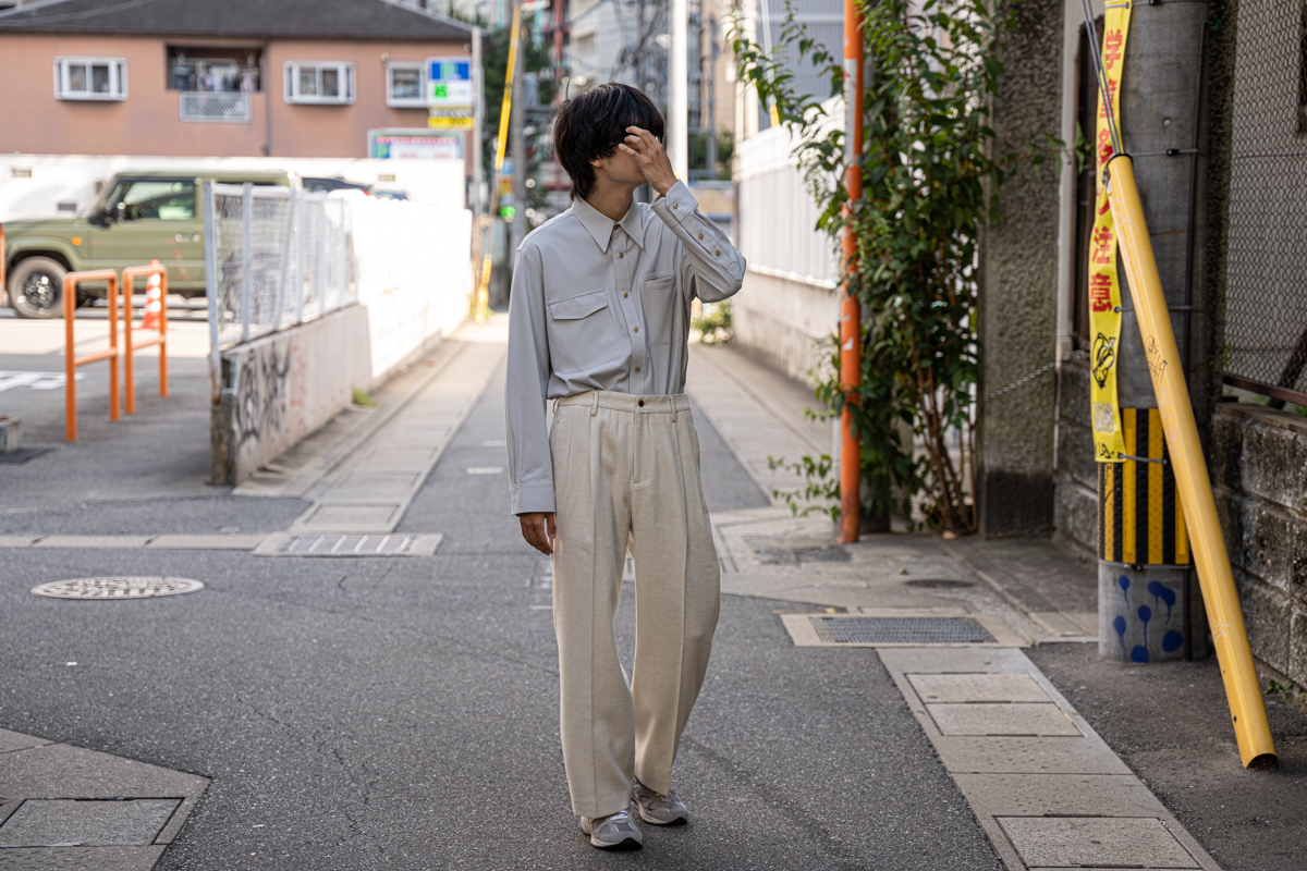 イレニサの2タック ワイドパンツ | HUES 福岡セレクトショップ